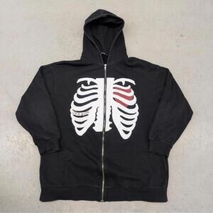 Aelfric Eden Skeleton Print Designer Hoodie Sweater